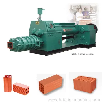 Vacuum Extruder Clay Brick Forming Shaping Machine